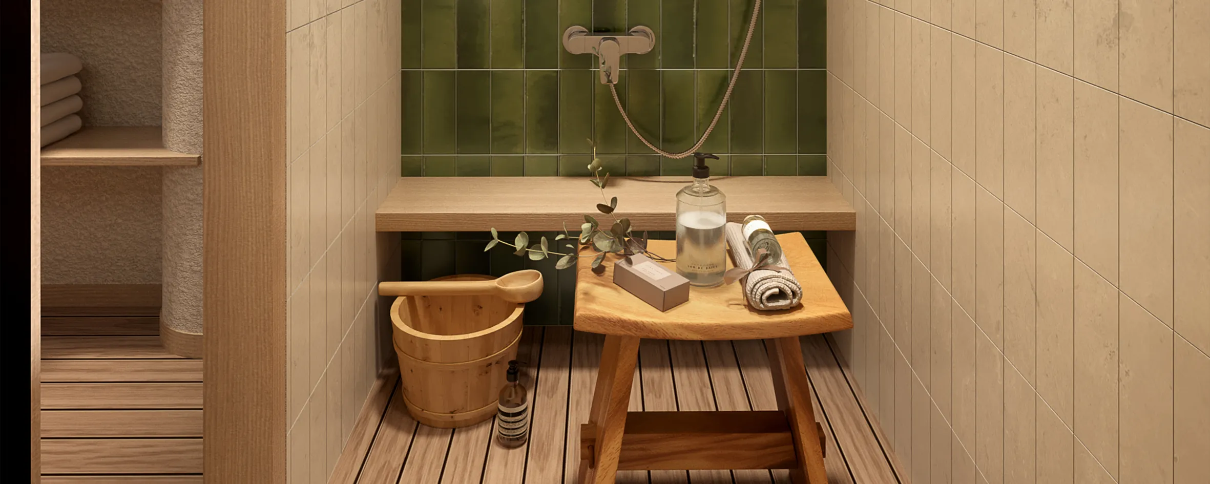 Onsen clubhouse & Yamaki park